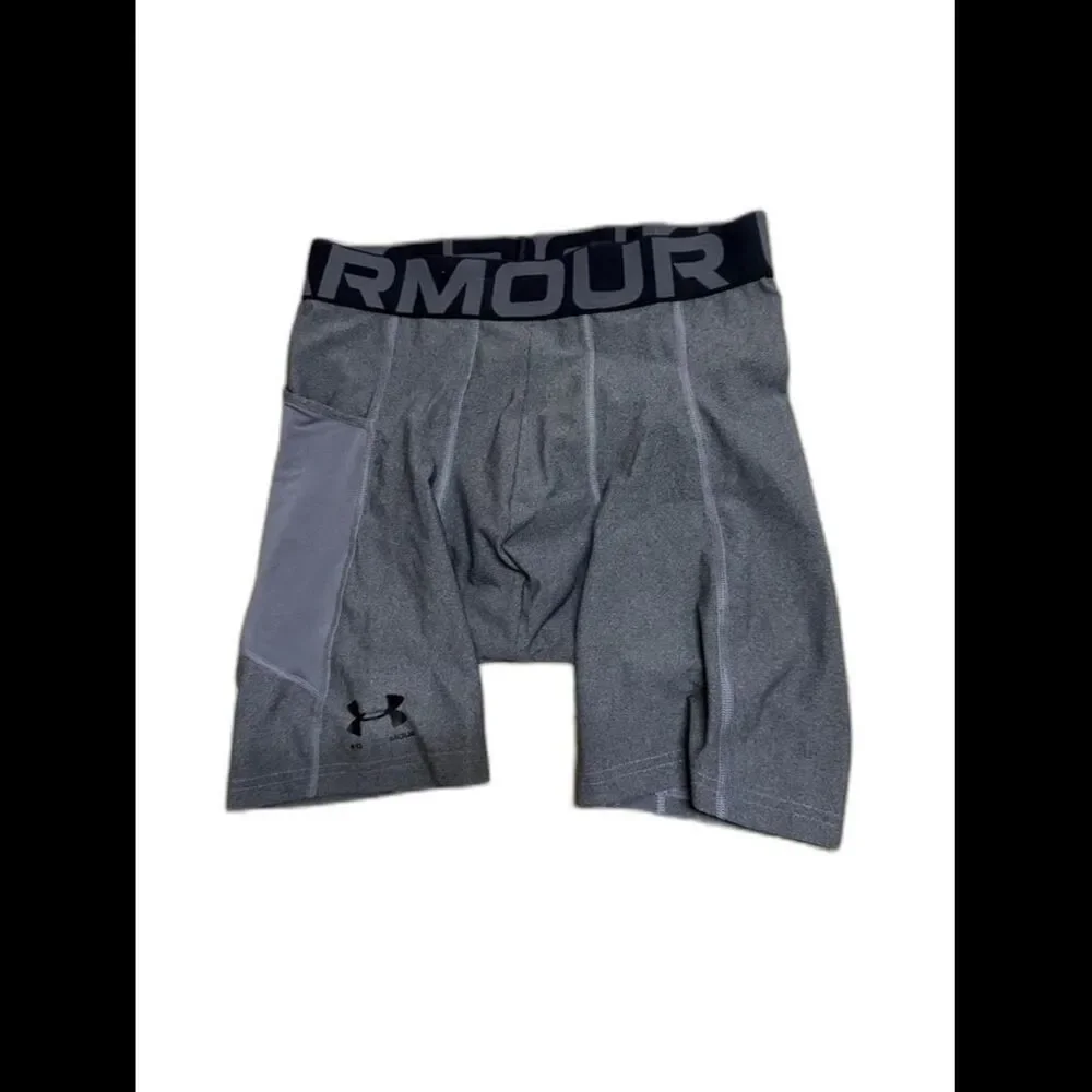 Under-armour Men's Grey and Black Boxers-and-briefs